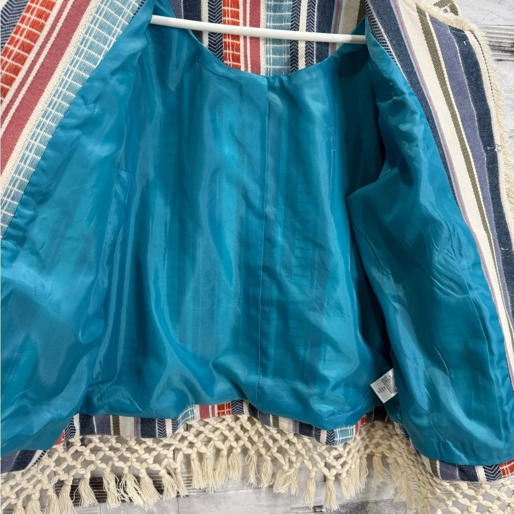 Coldwater Creek Tassel Jacke  sz-M